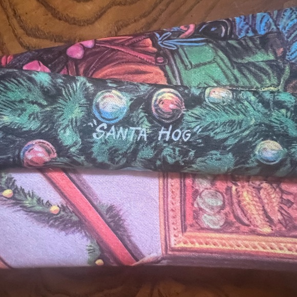 Original Vintage Ralph Marlin Whimsical Christmas Tie - Picture 5 of 8